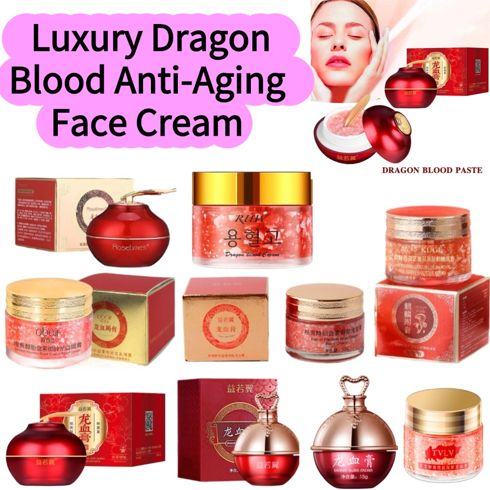 럭셔리 드래곤 블러드 안티에이징 페이스 크림 레티놀 추 - Luxury Skincare Distributors 리뷰 및 가격