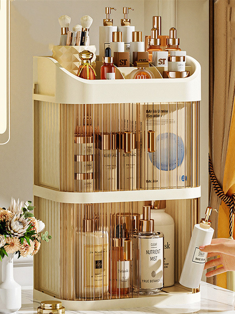 화장품 보관함, 데스크탑 메이크업 정리함, 방진 럭셔리 - Luxury Natural Skincare 리뷰 및 가격