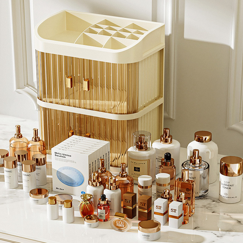 화장품 보관함, 데스크탑 메이크업 정리함, 방진 럭셔리 - Luxury Natural Skincare 리뷰 및 가격
